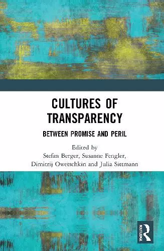 Cultures of Transparency cover