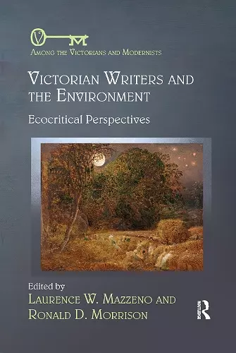 Victorian Writers and the Environment cover