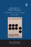 James Joyce's 'Work in Progress' cover