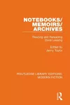 Notebooks/Memoirs/Archives cover