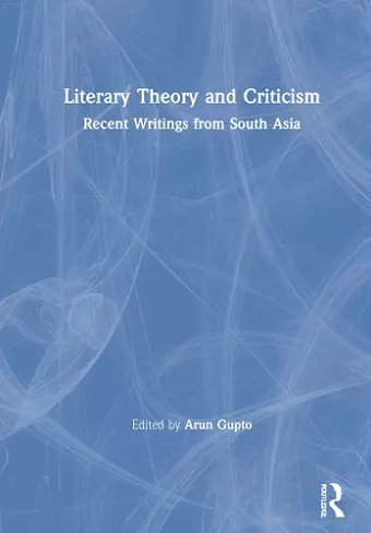 Literary Theory and Criticism cover