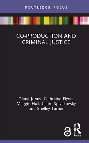 Co-production and Criminal Justice cover