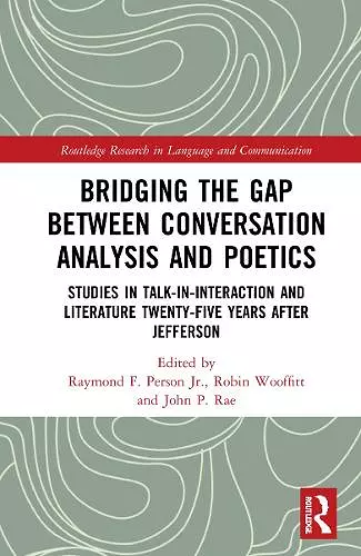Bridging the Gap Between Conversation Analysis and Poetics cover