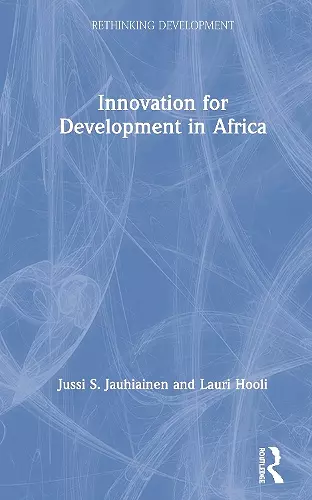 Innovation for Development in Africa cover