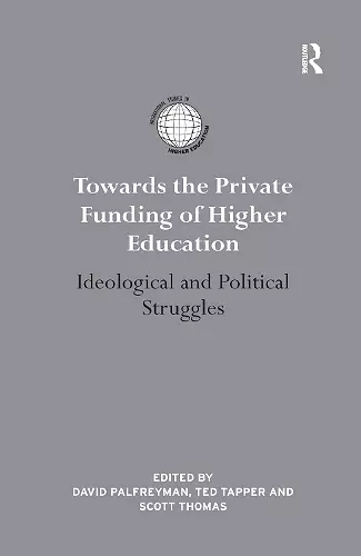 Towards the Private Funding of Higher Education cover