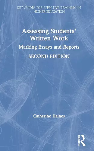 Assessing Students' Written Work cover