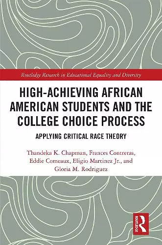 High Achieving African American Students and the College Choice Process cover