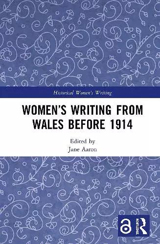 Women’s Writing from Wales before 1914 cover