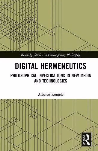 Digital Hermeneutics cover
