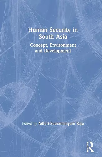 Human Security in South Asia cover