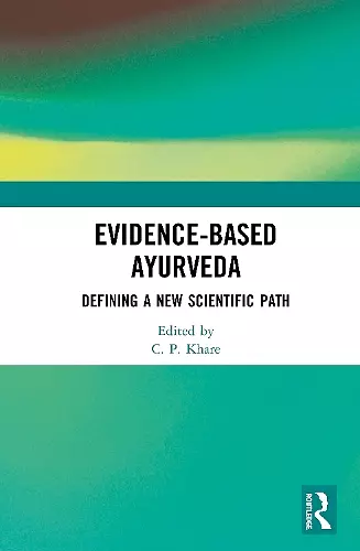 Evidence-based Ayurveda cover