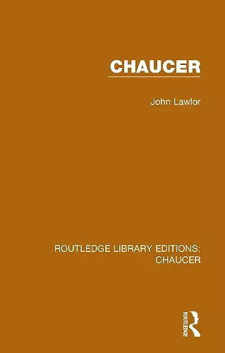 Chaucer cover