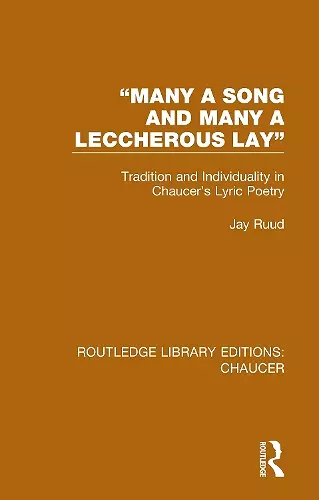 "Many a Song and Many a Leccherous Lay" cover