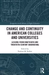 Change and Continuity in American Colleges and Universities cover