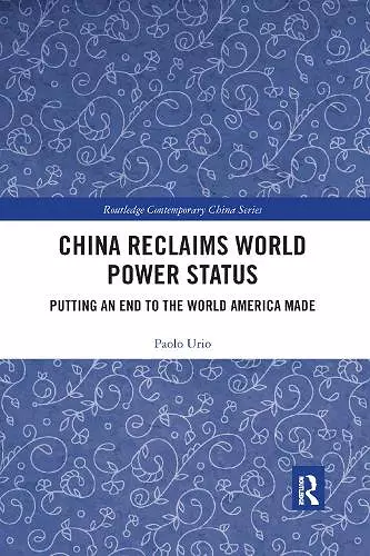 China Reclaims World Power Status cover