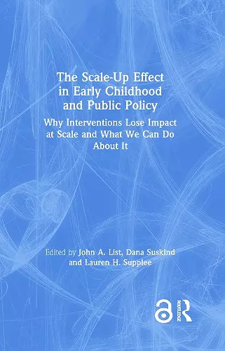 The Scale-Up Effect in Early Childhood and Public Policy cover