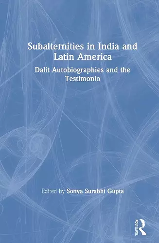 Subalternities in India and Latin America cover