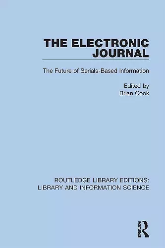 The Electronic Journal cover