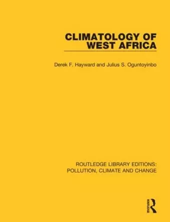 Climatology of West Africa cover