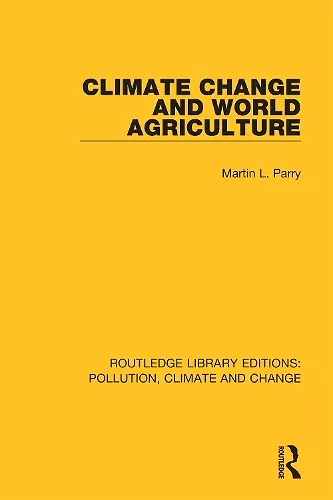 Climate Change and World Agriculture cover