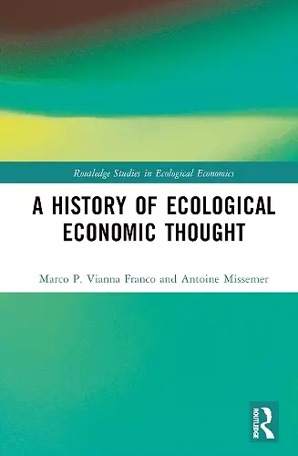 A History of Ecological Economic Thought cover