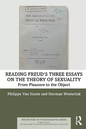Reading Freud’s Three Essays on the Theory of Sexuality cover