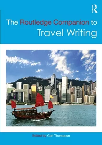 The Routledge Companion to Travel Writing cover