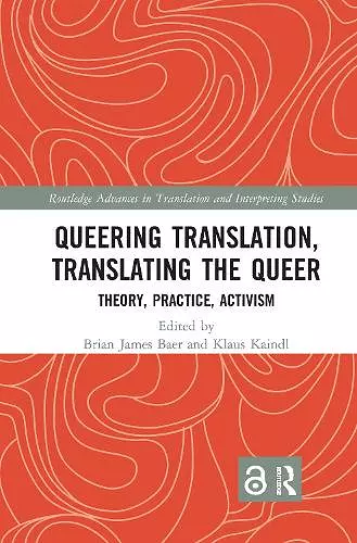 Queering Translation, Translating the Queer cover