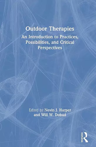 Outdoor Therapies cover