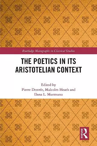 The Poetics in its Aristotelian Context cover