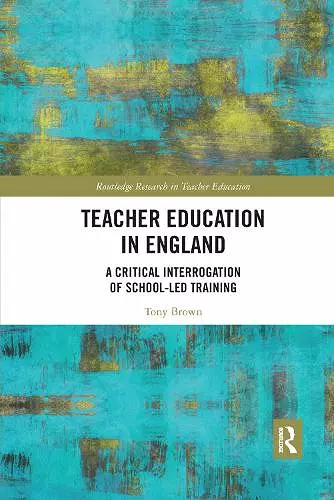 Teacher Education in England cover