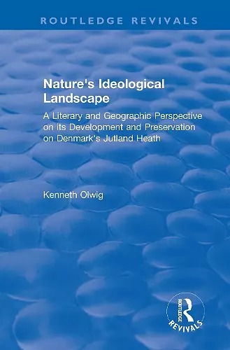 Nature's Ideological Landscape cover