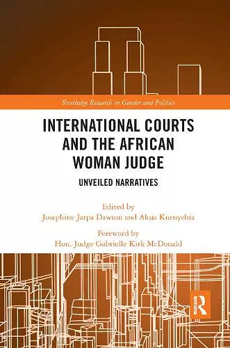 International Courts and the African Woman Judge cover