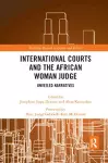 International Courts and the African Woman Judge cover