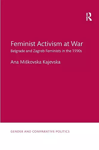 Feminist Activism at War cover