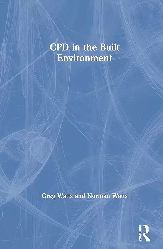 CPD in the Built Environment cover