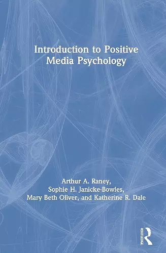 Introduction to Positive Media Psychology cover