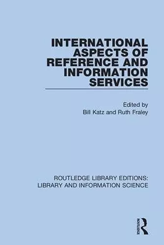 International Aspects of Reference and Information Services cover