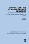 Opportunities for Reference Services cover