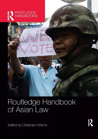 Routledge Handbook of Asian Law cover