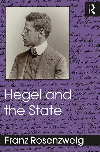 Hegel and the State cover