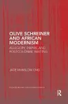 Olive Schreiner and African Modernism cover