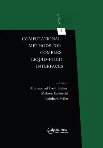 Computational Methods for Complex Liquid-Fluid Interfaces cover