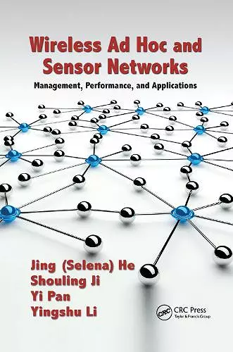 Wireless Ad Hoc and Sensor Networks cover