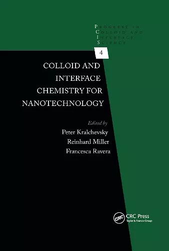 Colloid and Interface Chemistry for Nanotechnology cover