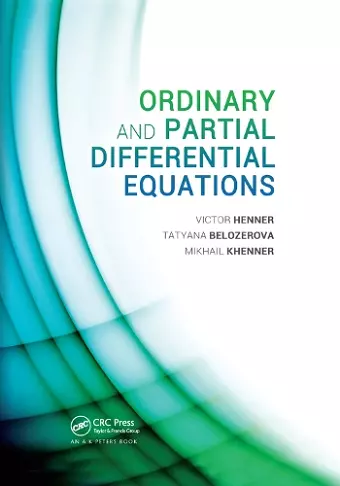 Ordinary and Partial Differential Equations cover