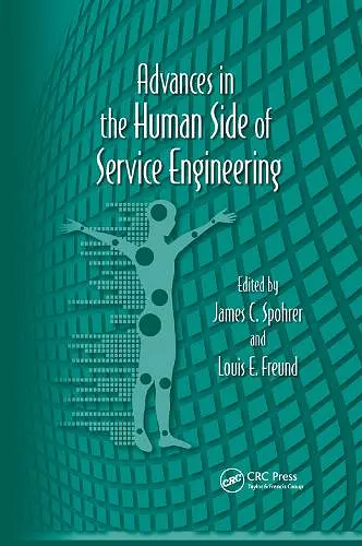 Advances in the Human Side of Service Engineering cover