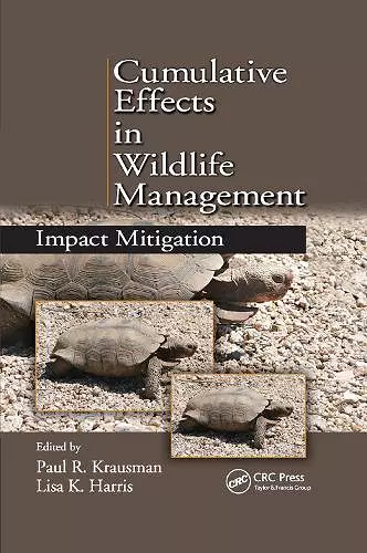 Cumulative Effects in Wildlife Management cover