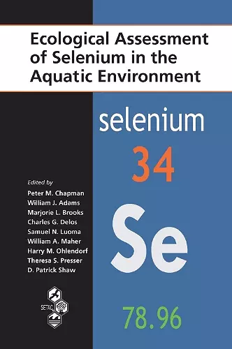 Ecological Assessment of Selenium in the Aquatic Environment cover