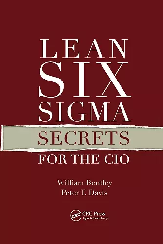 Lean Six Sigma Secrets for the CIO cover